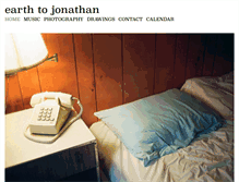 Tablet Screenshot of earthtojonathan.com